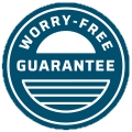 Worry Free Guarantee Seal
